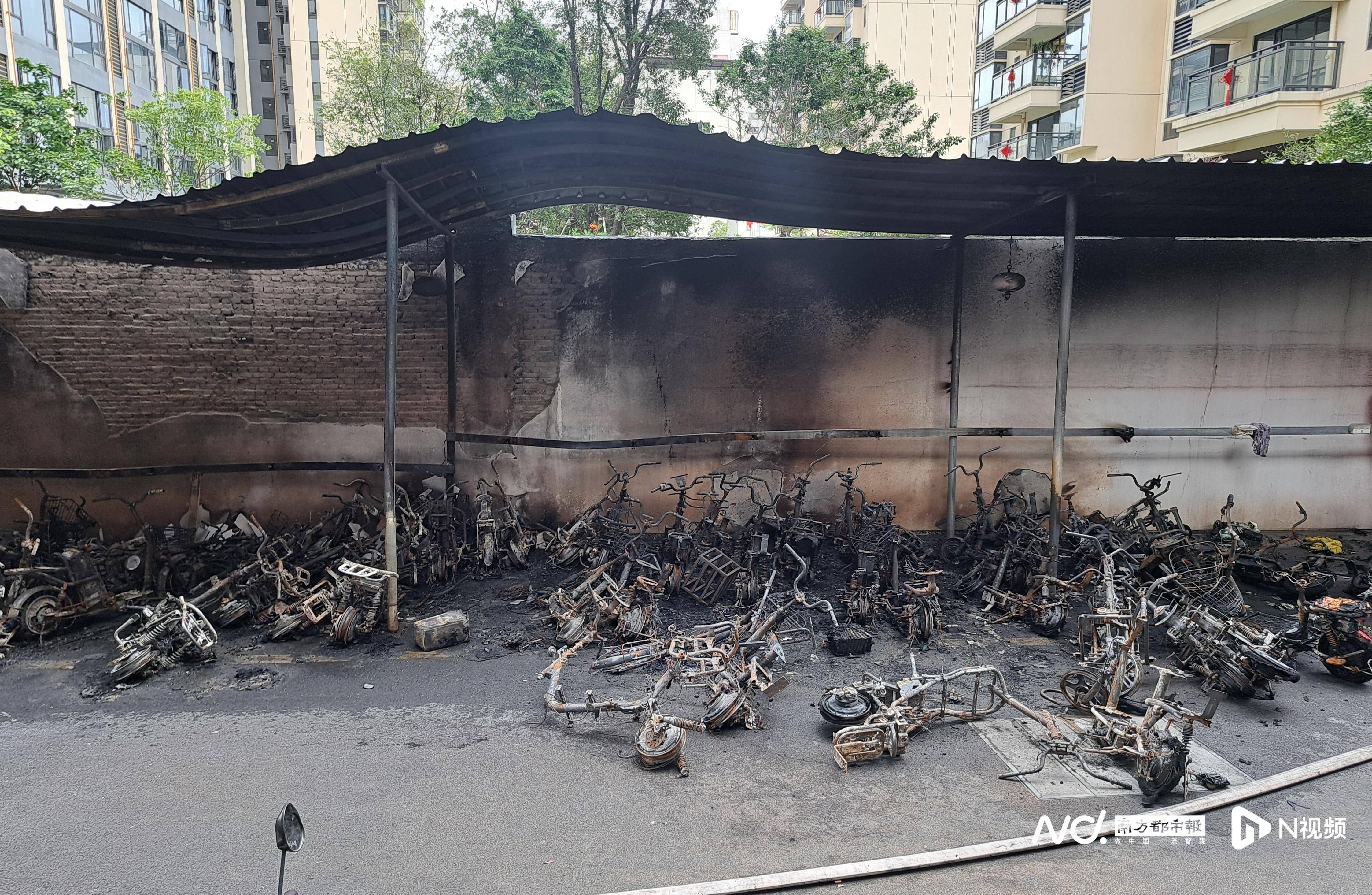 日本足球聯賽_东莞一小区逾百辆电动自行车烧毁日本足球聯賽!住户睡梦中被叫醒撤离逃生